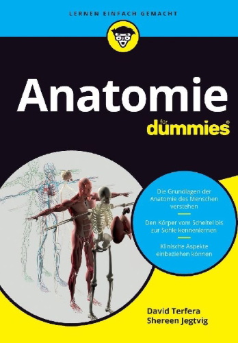 Buchcover und Innenansicht für das Buch: Anatomie für Dummies