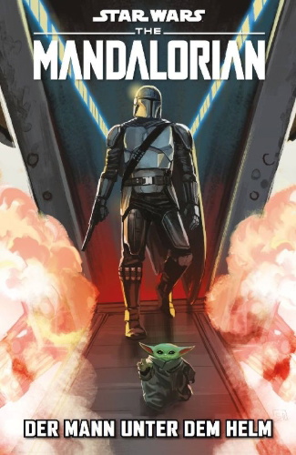 Buchcover und Innenansicht für das Buch: Star Wars: The Mandalorian #5-#8 (2022)