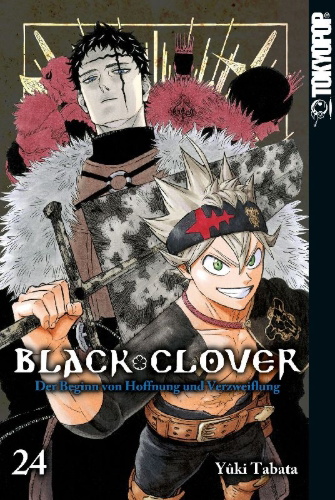 Buchcover und Innenansicht für das Buch: Black Clover 24