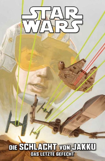 Buchcover und Innenansicht für das Buch: Star Wars Comics: Die Schlacht von Jakku 3 - Das letzte Gefecht