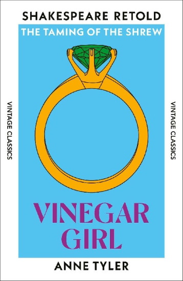 Buchcover und Innenansicht für das Buch: Vinegar Girl
