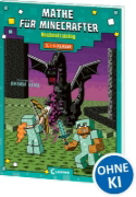Buchcover und Innenansicht für das Buch: Math Fun for Minecrafters: Grades 3 and 4