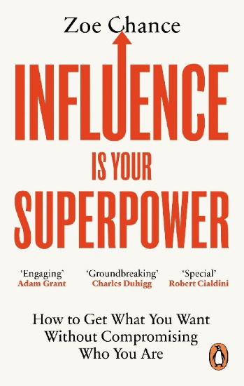 Buchcover und Innenansicht für das Buch: Influence is Your Superpower