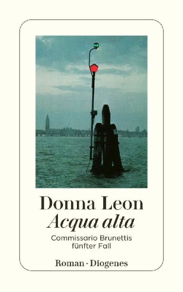 Buchcover und Innenansicht für das Buch: Acqua alta