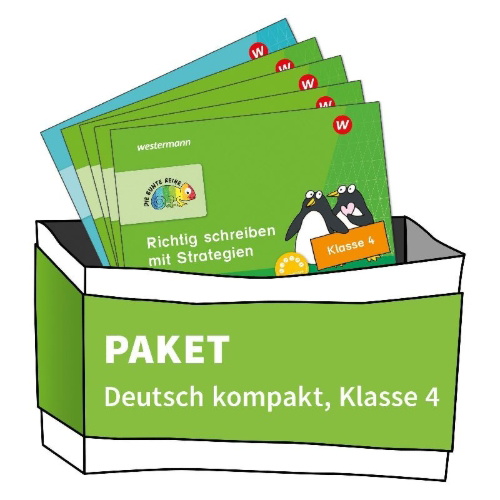 Buchcover und Innenansicht für das Buch: DIE BUNTE REIHE - Deutsch. Paket kompakt 4 (5 Hefte)