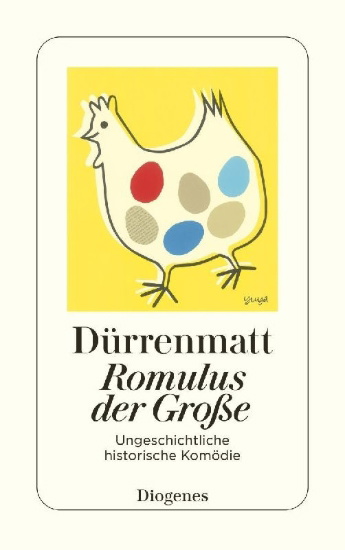Buchcover und Innenansicht für das Buch: Romulus der Große