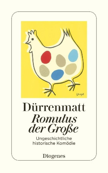 Buchcover und Innenansicht für das Buch: Romulus der Große