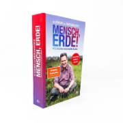 Buchcover und Innenansicht für das Buch: Mensch, Erde! Wir könnten es so schön haben