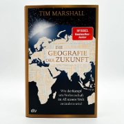 Buchcover und Innenansicht für das Buch: Die Geografie der Zukunft