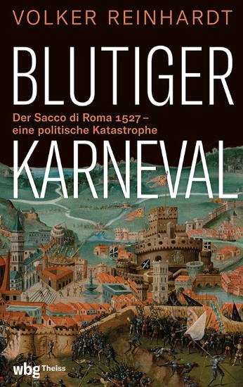 Buchcover und Innenansicht für das Buch: Blutiger Karneval