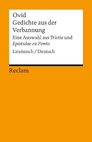 Buchcover und Innenansicht für das Buch: Gedichte aus der Verbannung