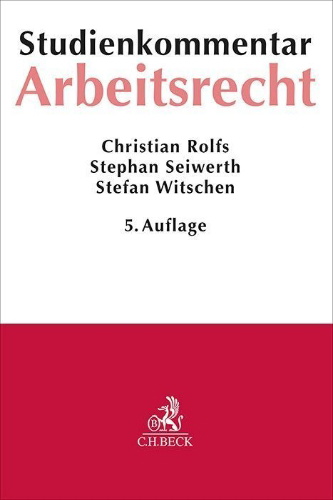 Buchcover und Innenansicht für das Buch: Arbeitsrecht