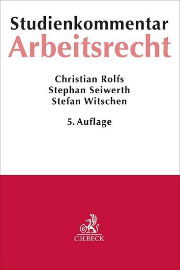 Buchcover und Innenansicht für das Buch: Arbeitsrecht