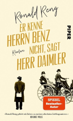 Buchcover und Innenansicht für das Buch: Er kenne Herrn Benz nicht, sagt Herr Daimler