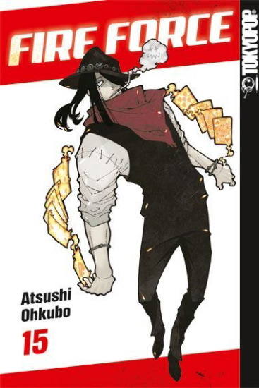 Buchcover und Innenansicht für das Buch: Fire Force 15
