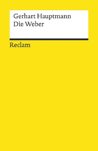 Buchcover und Innenansicht für das Buch: Die Weber