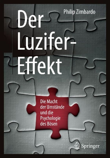 Buchcover und Innenansicht für das Buch: The Luzifer Effect