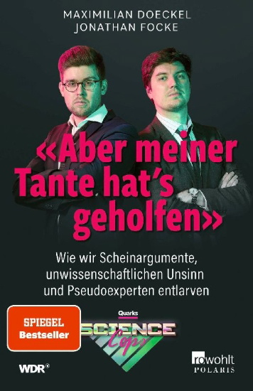 Buchcover und Innenansicht für das Buch: 'Aber meiner Tante hat's geholfen'