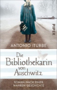 Buchcover und Innenansicht für das Buch: La bibliotecaria de Auschwitz