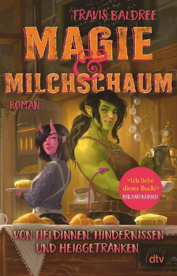 Buchcover und Innenansicht für das Buch: Legends and Lattes