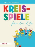 Buchcover und Innenansicht für das Buch: Kreisspiele für die Kita