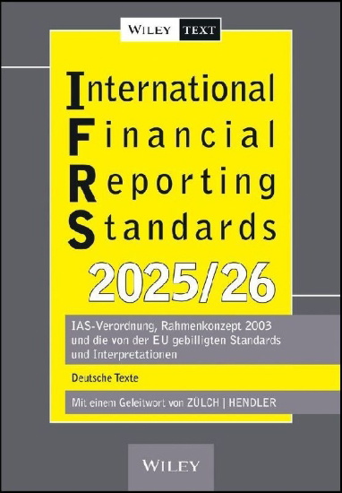 Buchcover und Innenansicht für das Buch: International Financial Reporting Standards (IFRS) 2025/2026