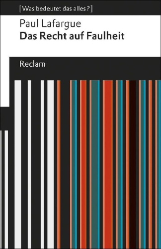 Buchcover und Innenansicht für das Buch: Das Recht auf Faulheit