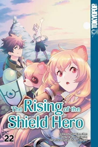 Buchcover und Innenansicht für das Buch: The Rising of the Shield Hero 22