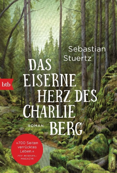 Buchcover und Innenansicht für das Buch: Das eiserne Herz des Charlie Berg