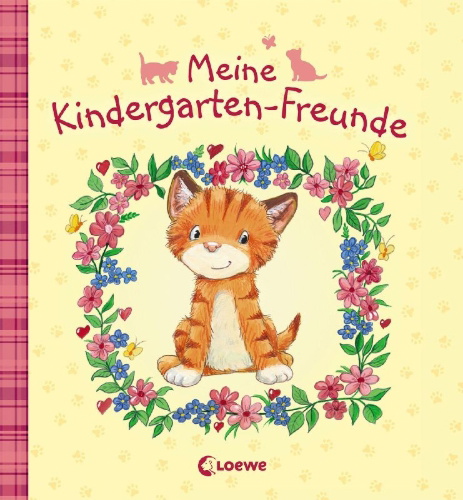 Buchcover und Innenansicht für das Buch: Meine Kindergarten-Freunde (Kätzchen)