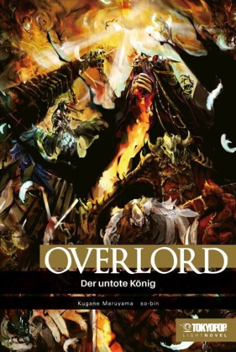 Buchcover und Innenansicht für das Buch: Overlord Light Novel 01 HARDCOVER