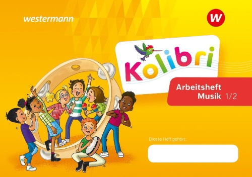 Buchcover und Innenansicht für das Buch: Kolibri 1 / 2. Arbeitsheft. Allgemeine Ausgabe