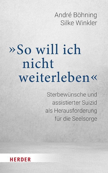 Buchcover und Innenansicht für das Buch: "So will ich nicht weiterleben"