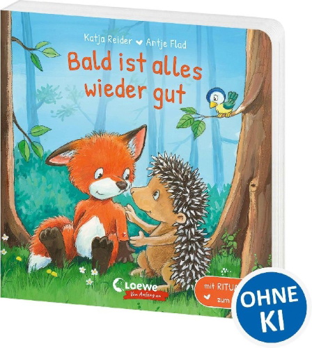 Buchcover und Innenansicht für das Buch: Bald ist alles wieder gut