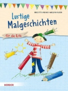 Buchcover und Innenansicht für das Buch: Lustige Malgeschichten