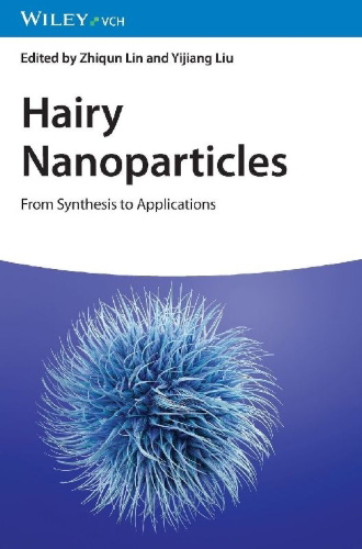 Buchcover und Innenansicht für das Buch: Hairy Nanoparticles