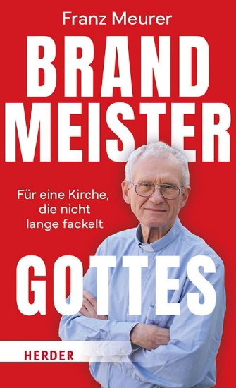 Buchcover und Innenansicht für das Buch: Brandmeister Gottes