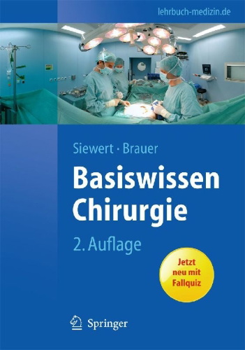 Buchcover und Innenansicht für das Buch: Basiswissen Chirurgie