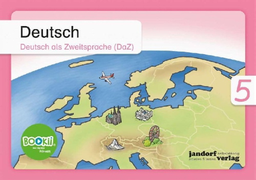Buchcover und Innenansicht für das Buch: Deutsch 5 (DaZ) BOOKii