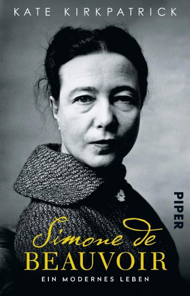 Buchcover und Innenansicht für das Buch: Simone de Beauvoir