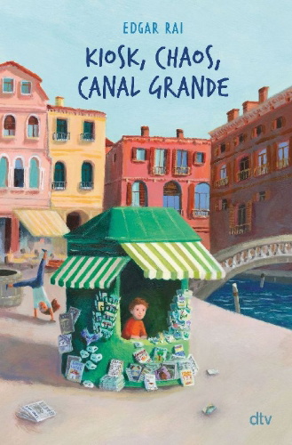 Buchcover und Innenansicht für das Buch: Kiosk, Chaos, Canal Grande