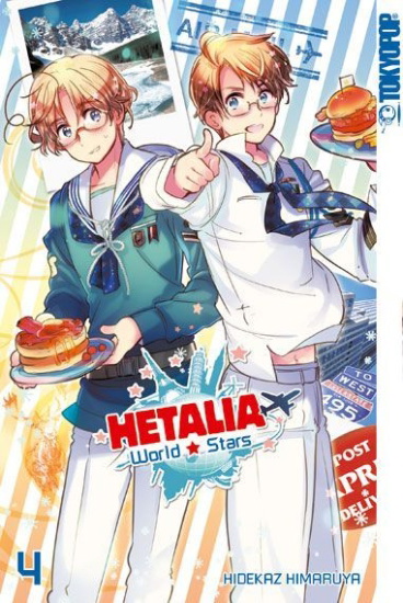 Buchcover und Innenansicht für das Buch: Hetalia - World Stars 04