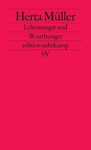 Buchcover und Innenansicht für das Buch: Lebensangst und Worthunger