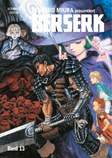 Buchcover und Innenansicht für das Buch: Berserk: Ultimative Edition 13