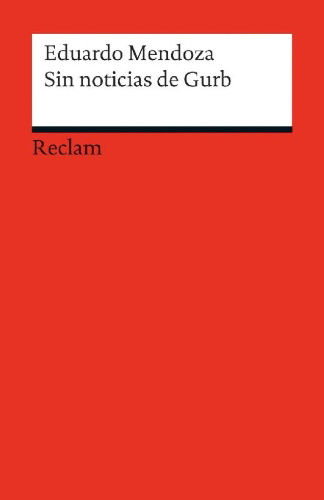Buchcover und Innenansicht für das Buch: Sin noticias de Gurb