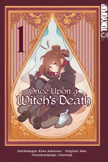 Buchcover und Innenansicht für das Buch: Once Upon a Witch's Death 01