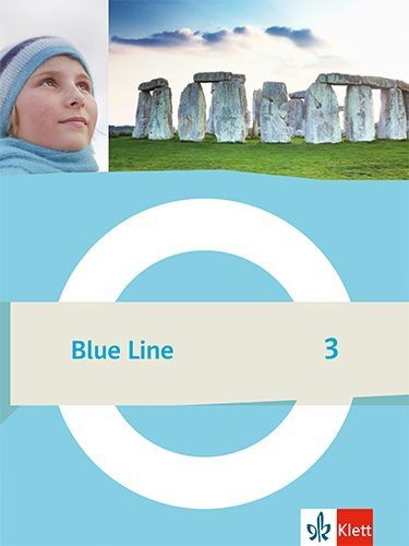 Buchcover und Innenansicht für das Buch: Blue Line 3. Schulbuch (fester Einband) Klasse 7