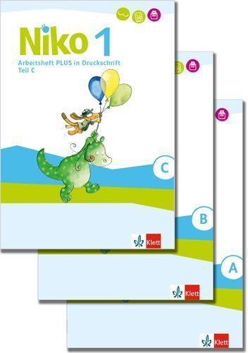 Buchcover und Innenansicht für das Buch: Niko 1. Arbeitsheft Plus Druckschrift