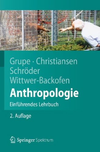 Buchcover und Innenansicht für das Buch: Anthropologie