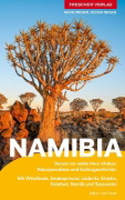 Buchcover und Innenansicht für das Buch: TRESCHER Reiseführer Namibia